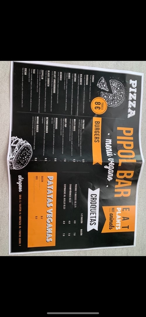 review photo of Pipol Bar Menú Completamente Vegano shared by @jessicarodriguez on 17 Jan 2020 - review