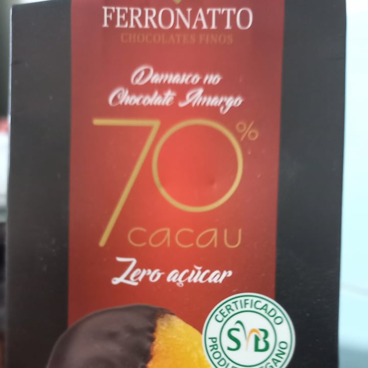review photo of Ferronato Chocolate 70% shared by @mararondinelliaraujo on 26 Jun 2022 - review