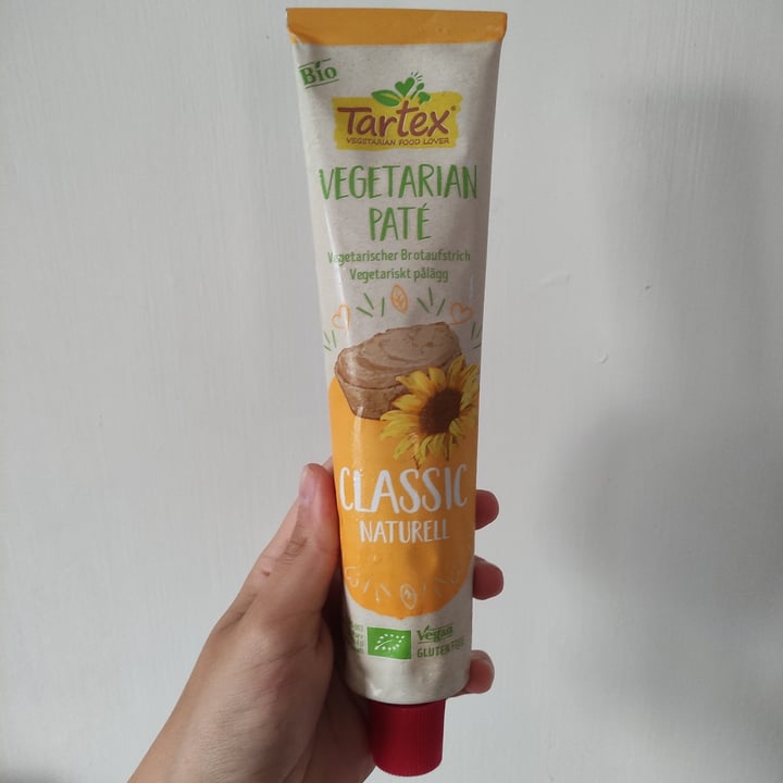 photo of Tartex Vegetarian Pâté - Natural Flavour shared by @tastyveg on  17 Jul 2021 - review