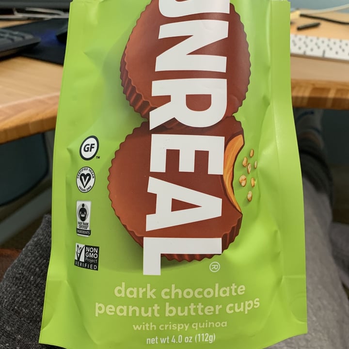 photo of UNREAL Crispy Dark Chocolate Peanut Butter Cups shared by @jdwatts on  25 Jan 2021 - review