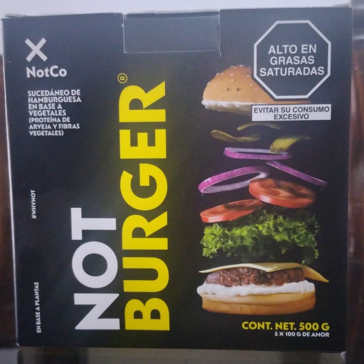 photo of NotCo Not Burger shared by @n4mupink on  26 Dec 2021 - review