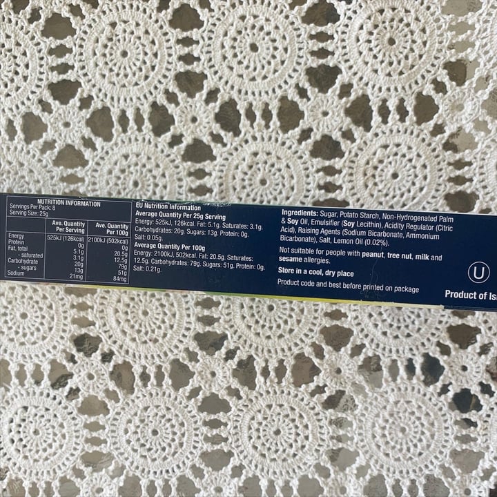 review photo of Eskal Lemon Wafer Biscuits shared by @mistybirdbush on 03 Nov 2020 - review