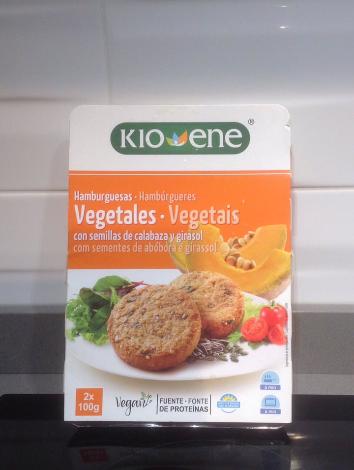 photo of Kioene Hamburguesas Vegetales Con Berenjenas shared by @loula on  23 Jan 2020 - review