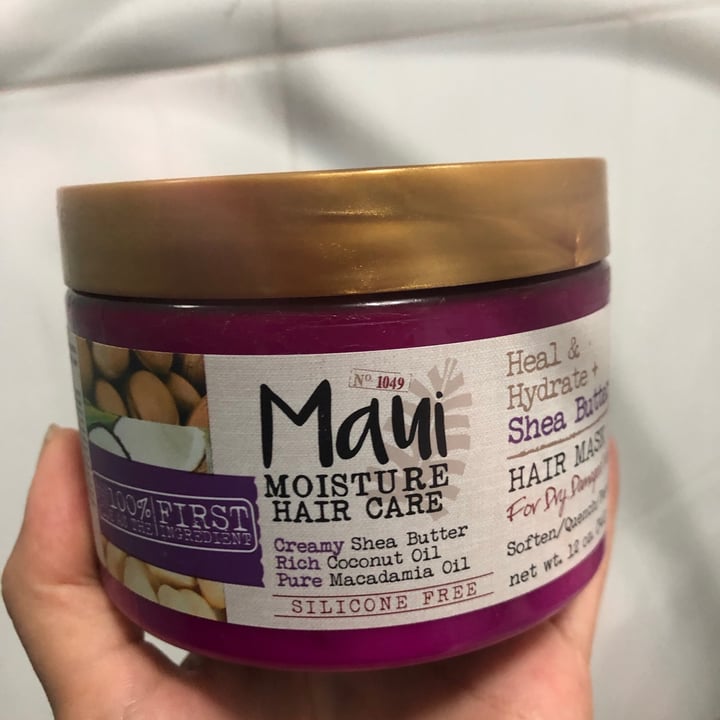 review photo of Maui Moisture Heal & Hydrate + Shea Butter Hair Mask shared by @ximenamir on 04 Jun 2021 - review