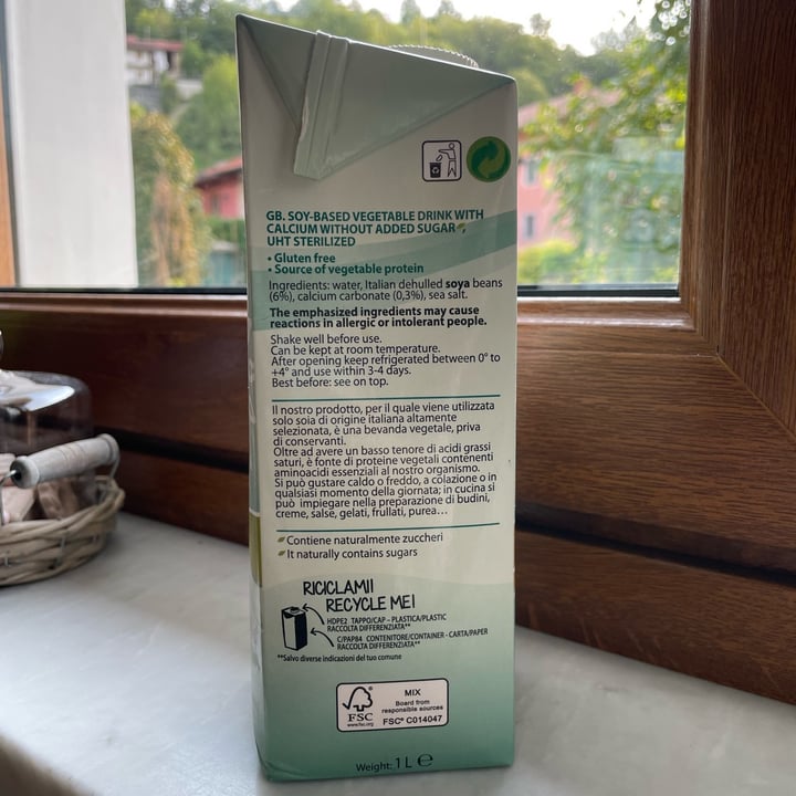 photo of Soia Sì Latte di soia shared by @ale98 on  05 Sep 2022 - review