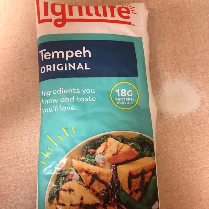 photo of Lightlife Organic three grain tempeh shared by @annettej on  16 Dec 2021 - review