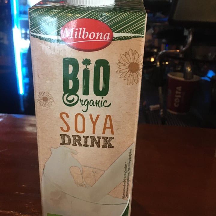 photo of Milbona Bio organic Soya drink shared by @gillhibbitt on  03 Mar 2022 - review