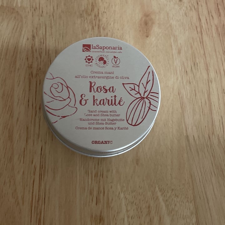 review photo of La Saponaria Crema mani Rosa & Karité shared by @cultre on 24 Mar 2022 - review