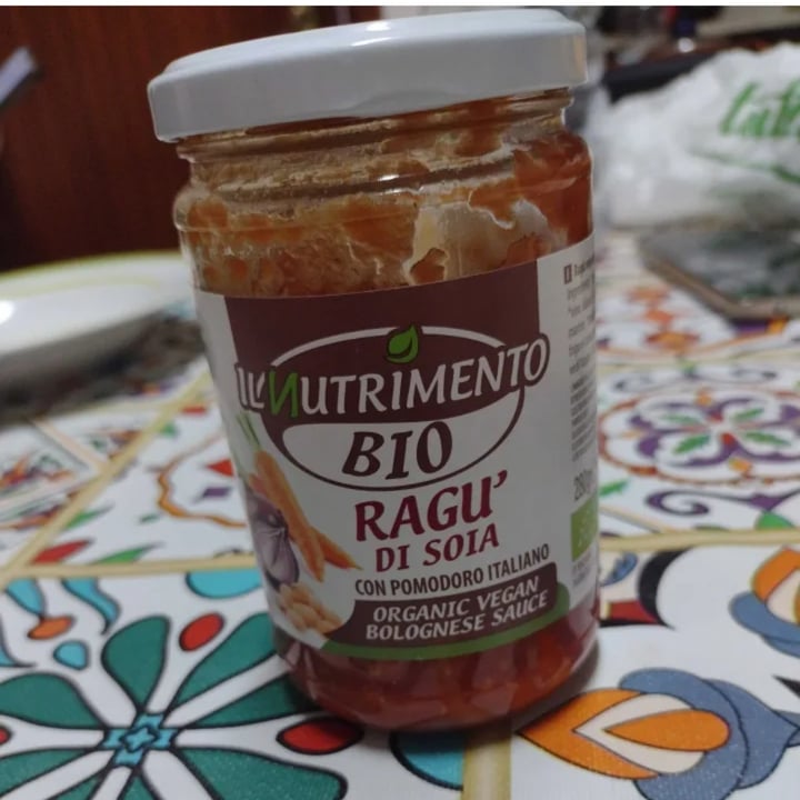photo of Il Nutrimento Ragù di soia shared by @vitolicausi on  16 Jul 2022 - review