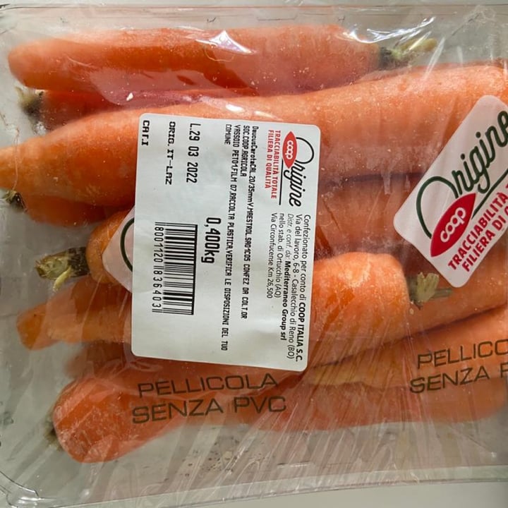 review photo of Origine Coop Carote shared by @mokyveg on 14 Apr 2022 - review