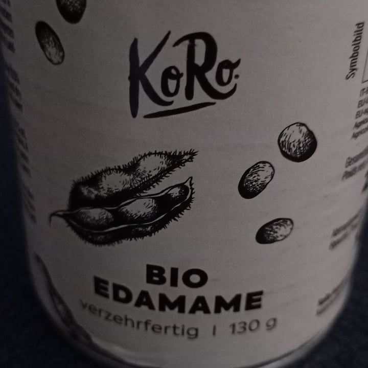 photo of Koro Bio edamame shared by @cristianagasparoni on  26 Jan 2022 - review