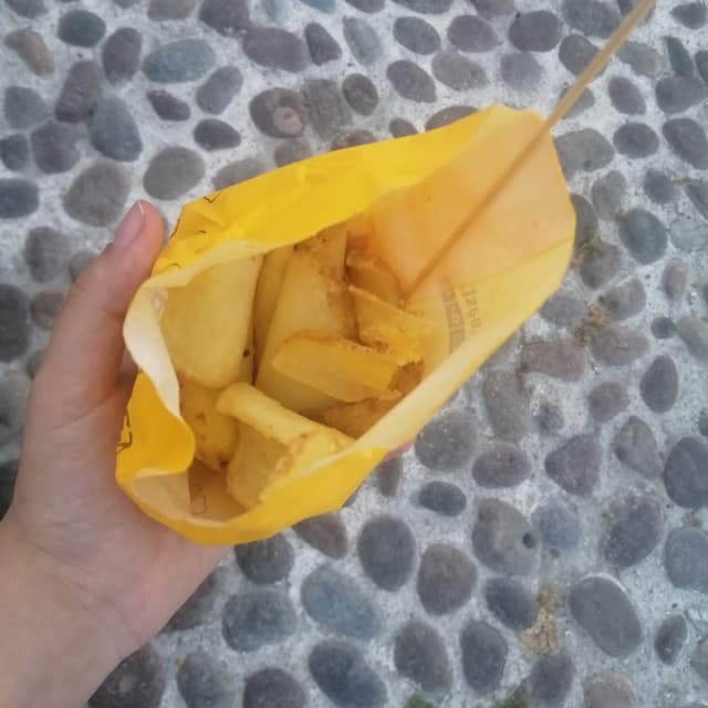 菜肴“patatine”的照片