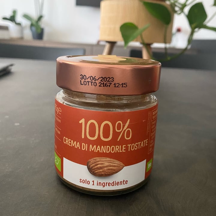 photo of Eurocompany 100% crema di mandorle tostate shared by @topacieca on  30 Jul 2022 - review