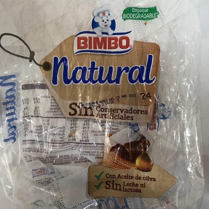 photo of Bimbo Natural 100% shared by @laurafonck on  12 Jun 2021 - review