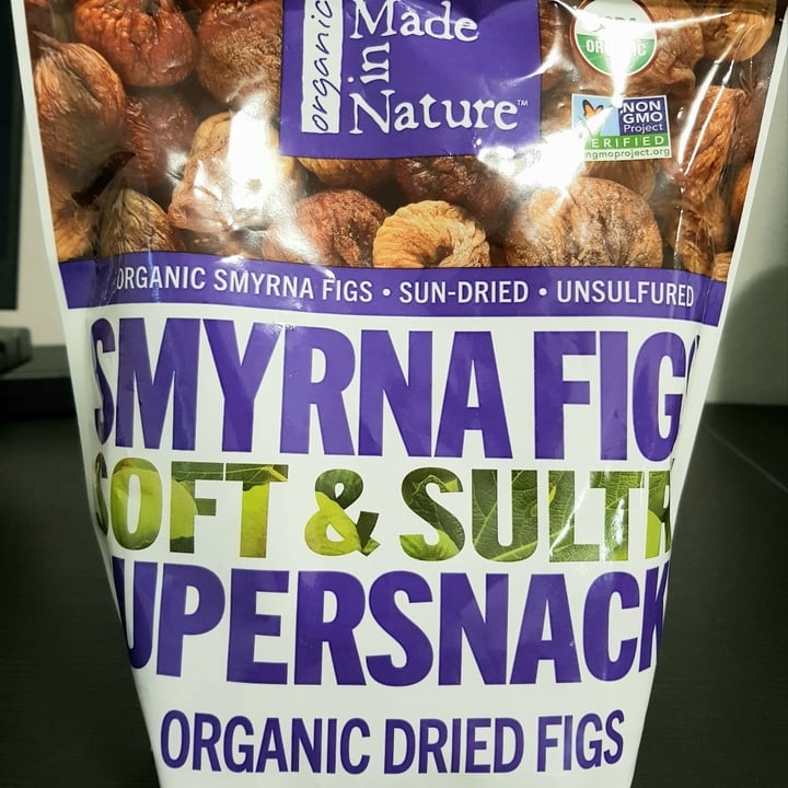 photo of Made in Nature Organic Smyrna Figs shared by @veganfoodreviewer on  21 Dec 2021 - review