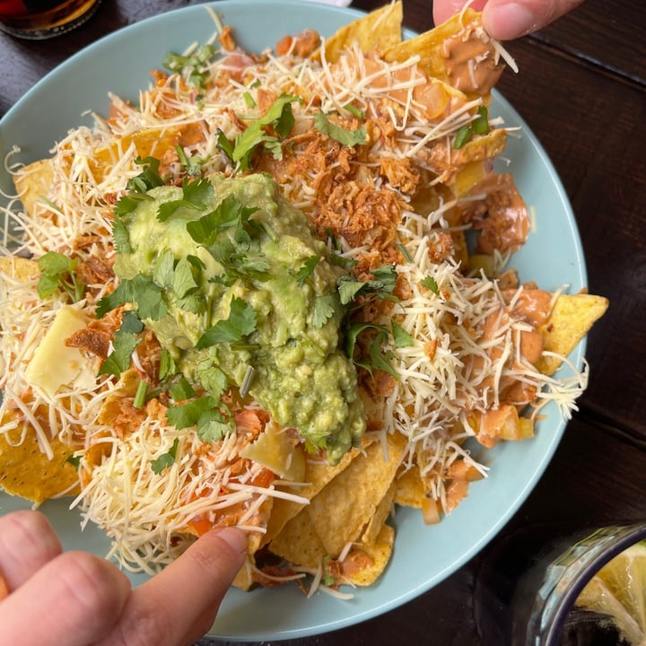 review photo of Vegan Junkies Loaded Nachos shared by @moredesign on 28 Mar 2022 - review