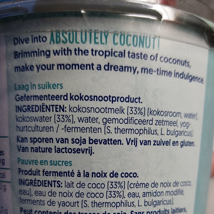 review photo of Alpro Absolutely Coconut Yogurt - Natural shared by @saschazelf on 08 Apr 2022 - review