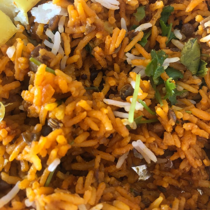 photo of Prashad Café (Kloof Street) Vegetable Biryani and dhal shared by @saigepeters on  02 Jun 2021 - review