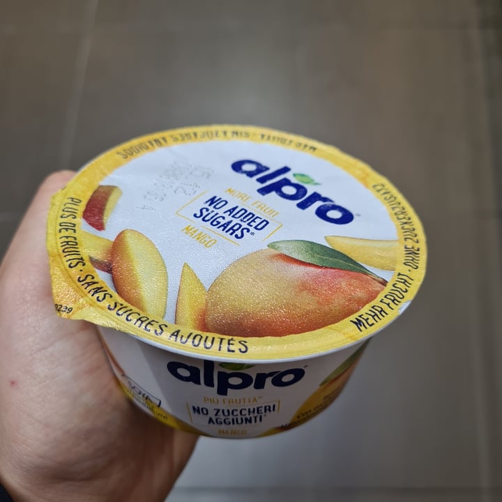 photo of Alpro Mango Yogurt (No Added Sugars) shared by @patti95 on  02 Dec 2021 - review