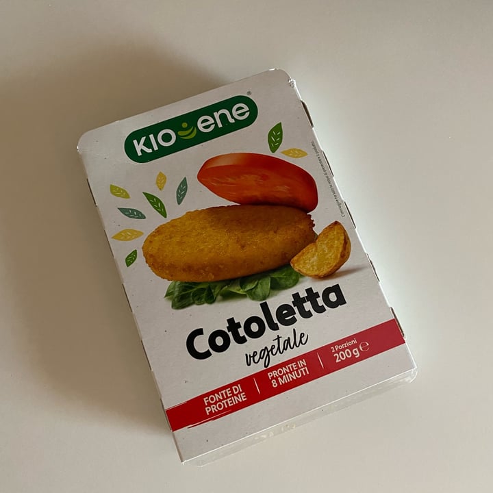 photo of Kioene Cotoletta vegetale shared by @bettybex on  27 Mar 2022 - review