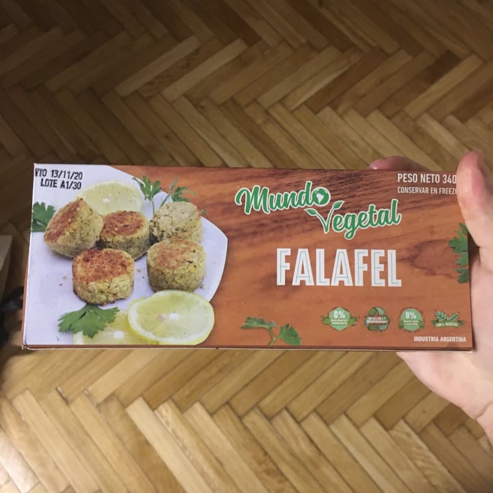 photo of Mundo Vegetal Falafel shared by @leandiluigi on  01 Jun 2020 - review
