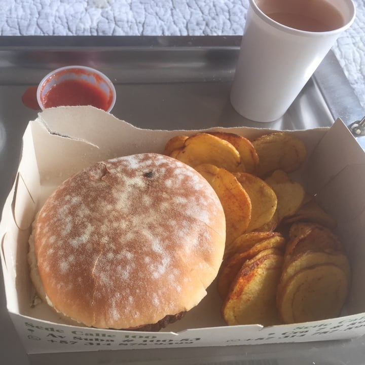 review photo of Herbívoro restaurante vegano Hamburguesa De Falafel shared by @isavans1 on 27 Mar 2021 - review