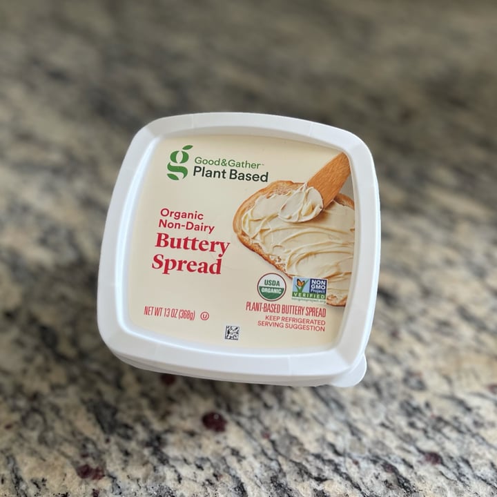 review photo of Good & Gather Organic Non-dairy Buttery Spread shared by @nicoleannettexo on 20 Oct 2021 - review