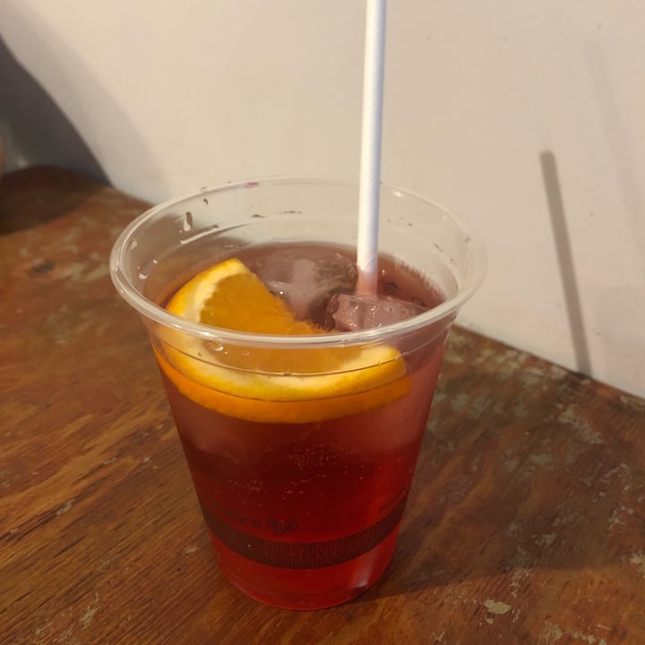 photo of Col Cavolo - Vegan Bistrot Bitter Spritz shared by @violettaplantbased on  03 Jun 2022 - review