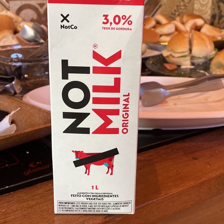 photo of NotCo Not Milk 3% Teor de Gordura shared by @gjosearantes on  27 Apr 2022 - review