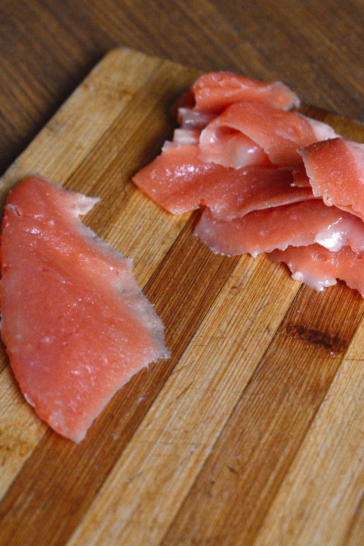 review photo of Veganería Le MUF Vegan salmon shared by @luliacs on 19 Feb 2021 - review
