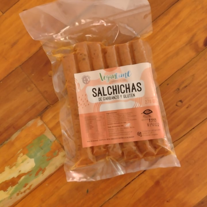 review photo of Vegantime Argentina Salchichas de Garbanzo y Gluten shared by @marianvegan on 02 Jan 2022 - review