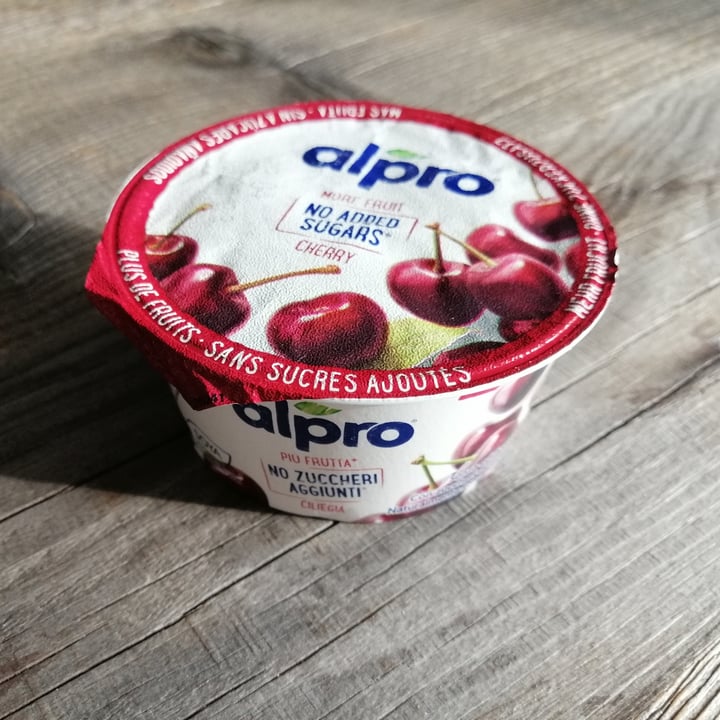 photo of Alpro Cherry yogurt shared by @msara on  18 Mar 2022 - review
