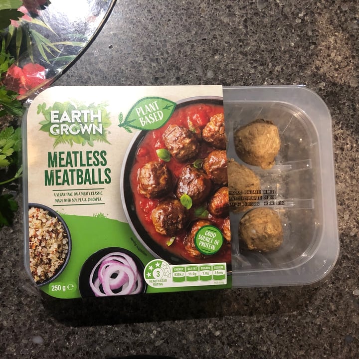 Earth Grown Meatless Meat Balls Review abillion
