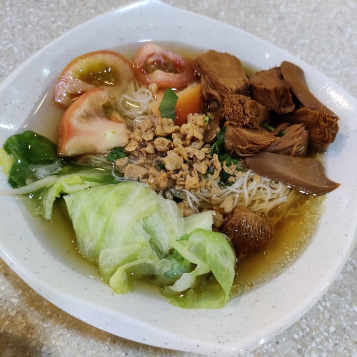 photo of Pine Tree Cafe Vegetarian(Inside Asian Foodmall) Monkey Head Mushroom Noodle Soup shared by @katethekat on  18 Mar 2021 - review