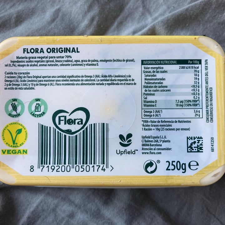photo of Flora Flora Margarina Vegetal Original shared by @asiayportia on  13 Dec 2020 - review