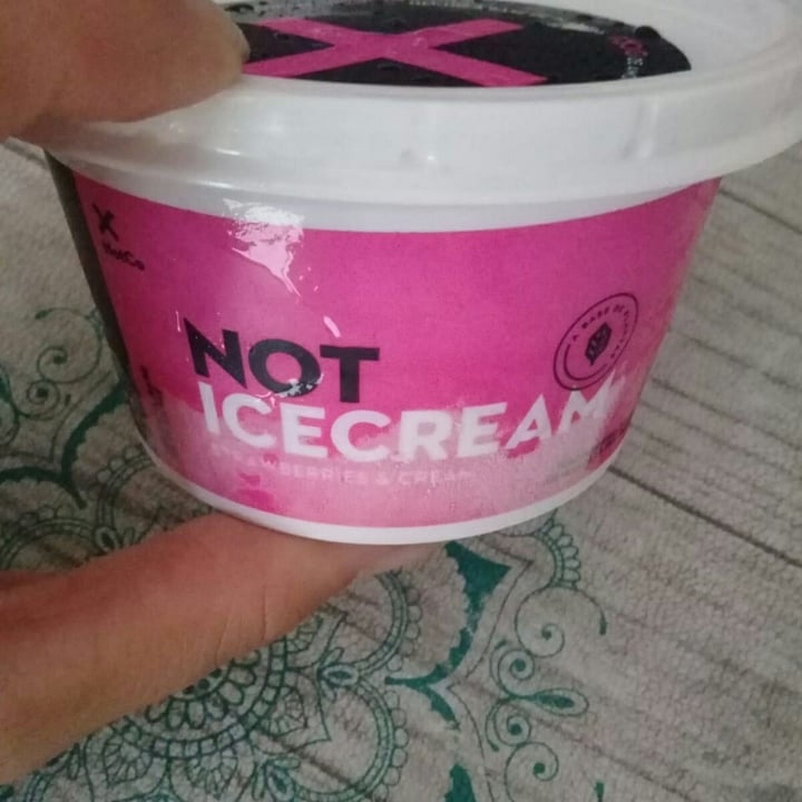 photo of NotCo Not Icecream Strawberries & Cream shared by @angelwindstar on  12 Feb 2021 - review