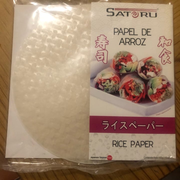 photo of Satoru Papel de Arroz shared by @marybell on  18 Oct 2021 - review