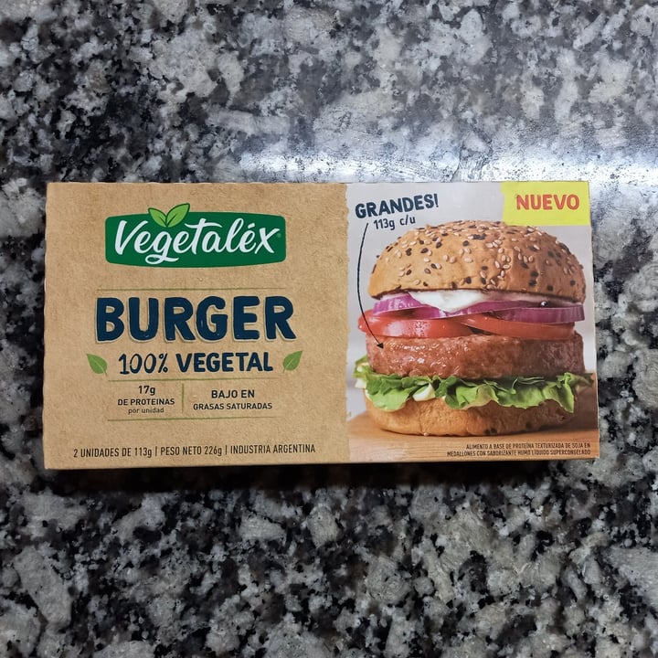 photo of Vegetalex Burger 100% Vegetal shared by @emalopez on  18 Jan 2022 - review