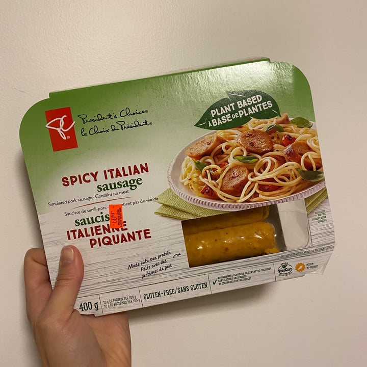 review photo of President's Choice Spicy Italian Sausage shared by @kturcotte on 06 Jun 2021 - review