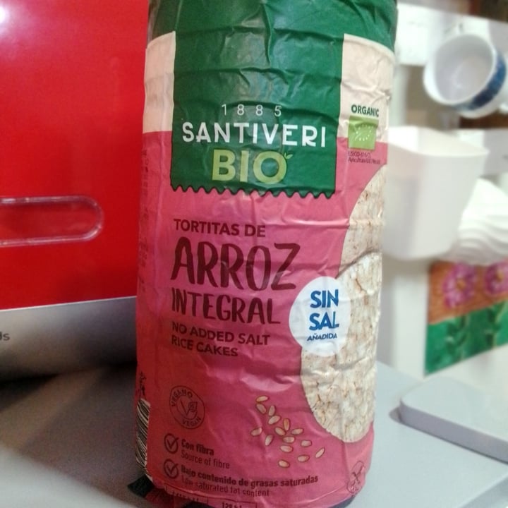 photo of Santiveri Tortitas de arroz integral sin sal shared by @berengueremy on  12 Nov 2022 - review