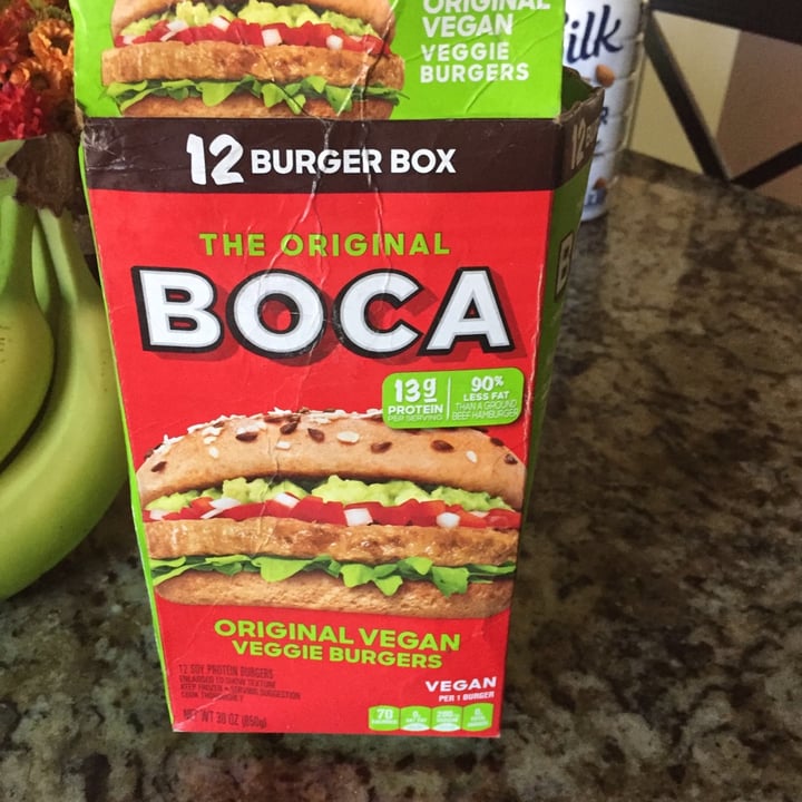 review photo of BOCA Original Vegan Veggie Burger shared by @rrusso on 25 Aug 2021 - review