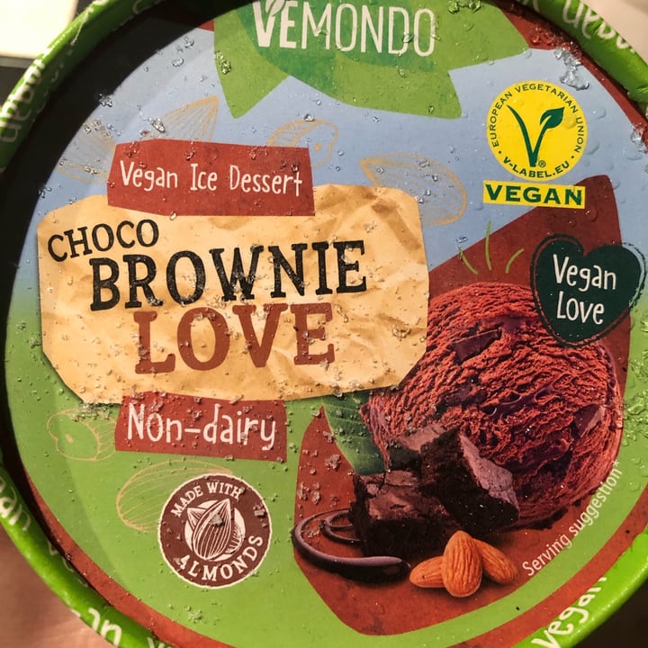 photo of Vemondo Vegan ice dessert choco brownie love shared by @soniapesa on  19 Sep 2022 - review
