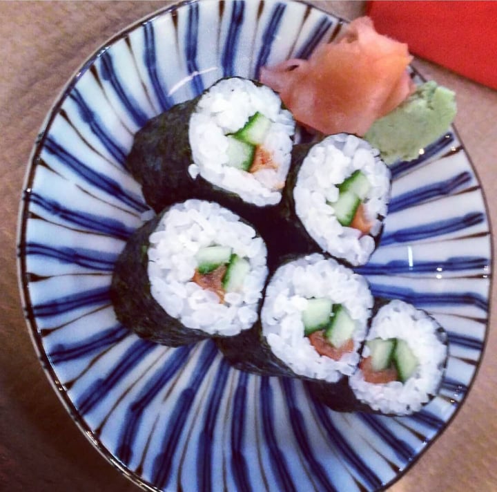 photo of YAN KEN PON Sushi Ramen LA LATINA Sushi De Ciruela Y Pepino shared by @veggienning on  15 Feb 2020 - review