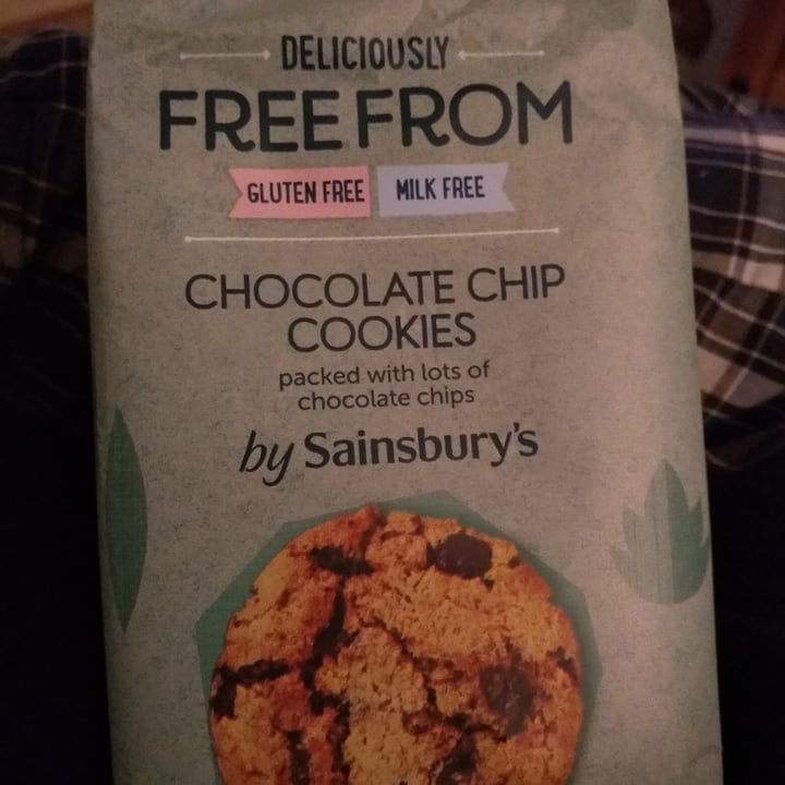 photo of Sainsbury’s Free From Chocolate chip Cookies shared by @keinengel on  31 Dec 2021 - review