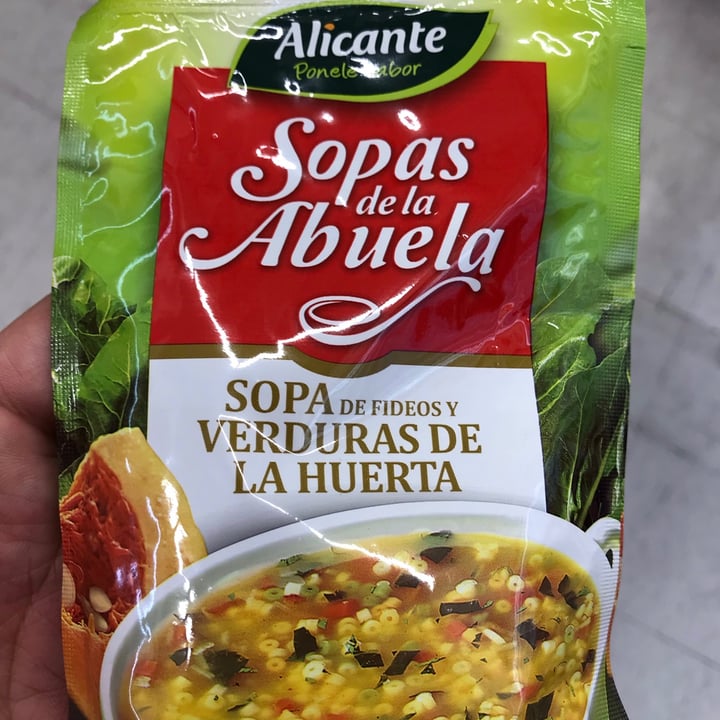 photo of Alicante Sopas de la Abuela Verduras de la Huerta shared by @davidxvx on  17 Jun 2020 - review