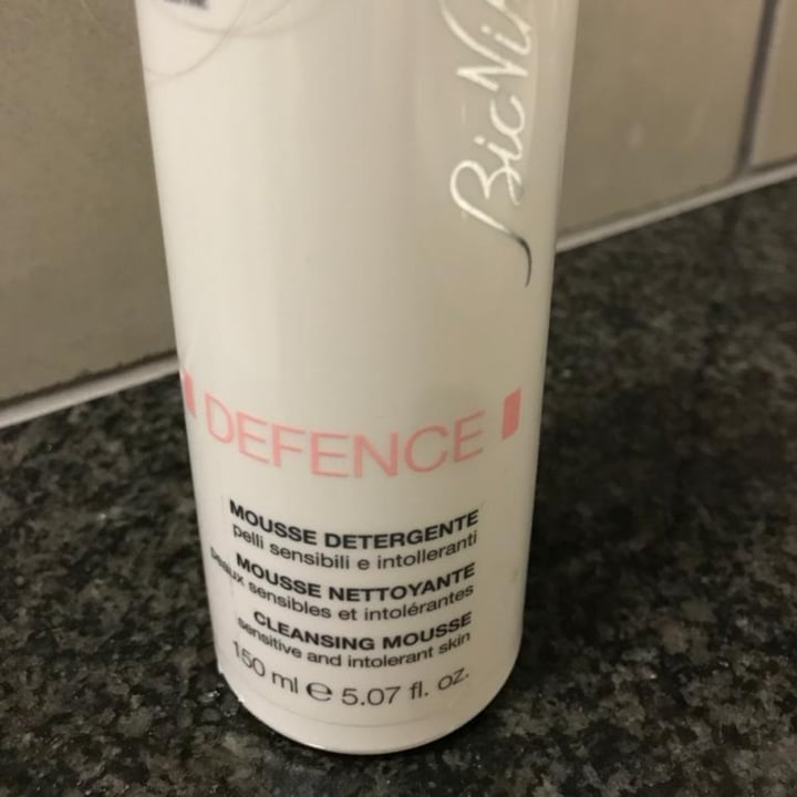 photo of Bionike Defence Cleansing Mousse shared by @rachelglass on  01 Aug 2020 - review