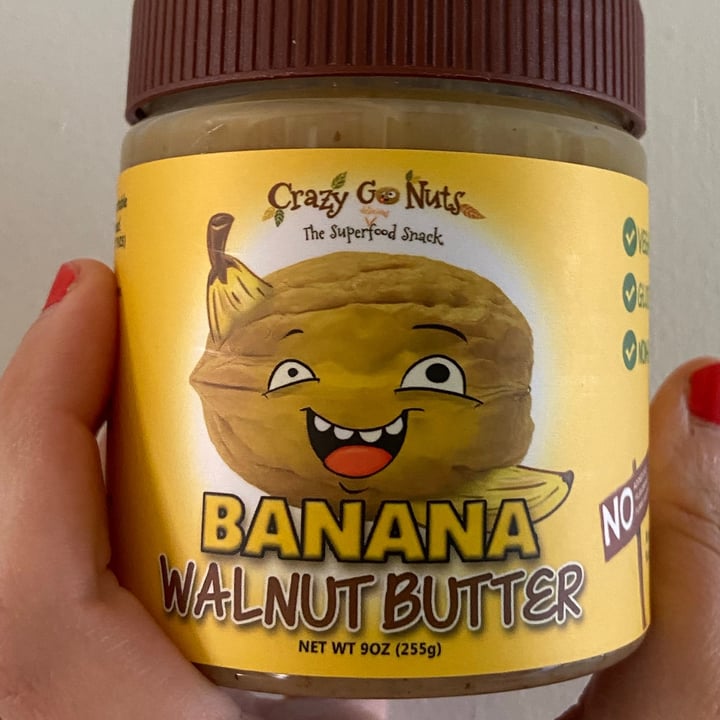 photo of Crazy Go Nuts Banana walnut butter shared by @miaomiao9991 on  07 Mar 2021 - review