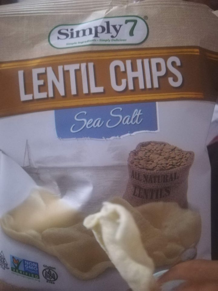 photo of Simply 7 Snacks Lentil Chips (sea salt) shared by @suesar on  28 Feb 2020 - review