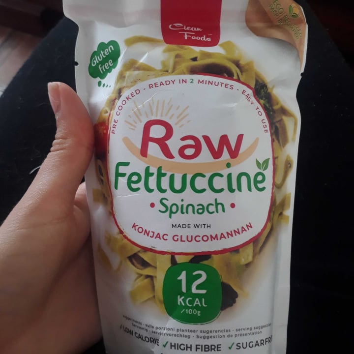 photo of Clean foods Raw Fettuccine Espinaca shared by @marinamar on  24 Oct 2020 - review