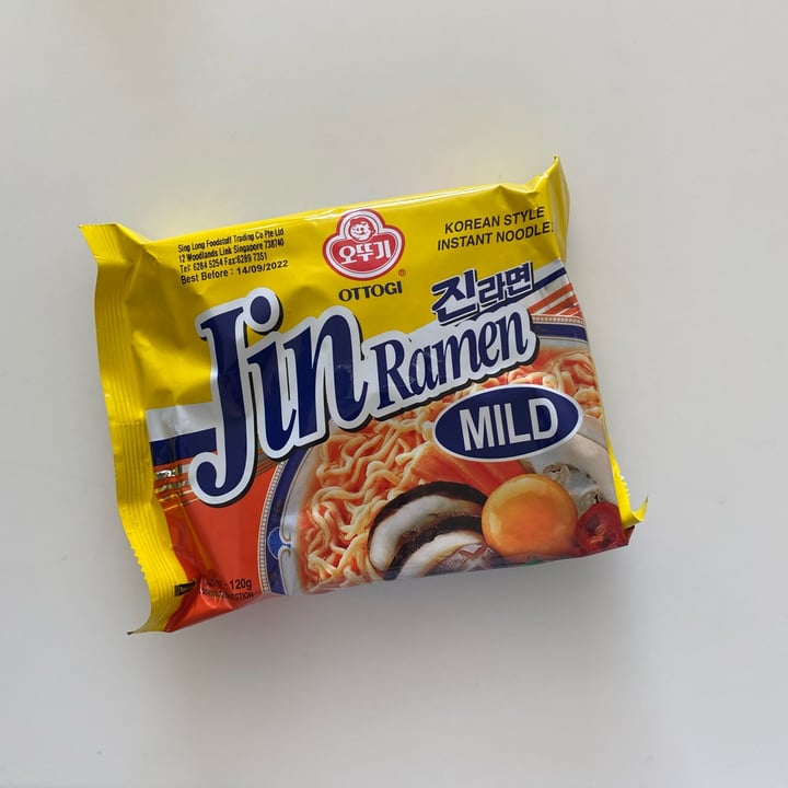 review photo of Ottogi Jin Ramen Mild shared by @blxck on 14 Dec 2021 - review